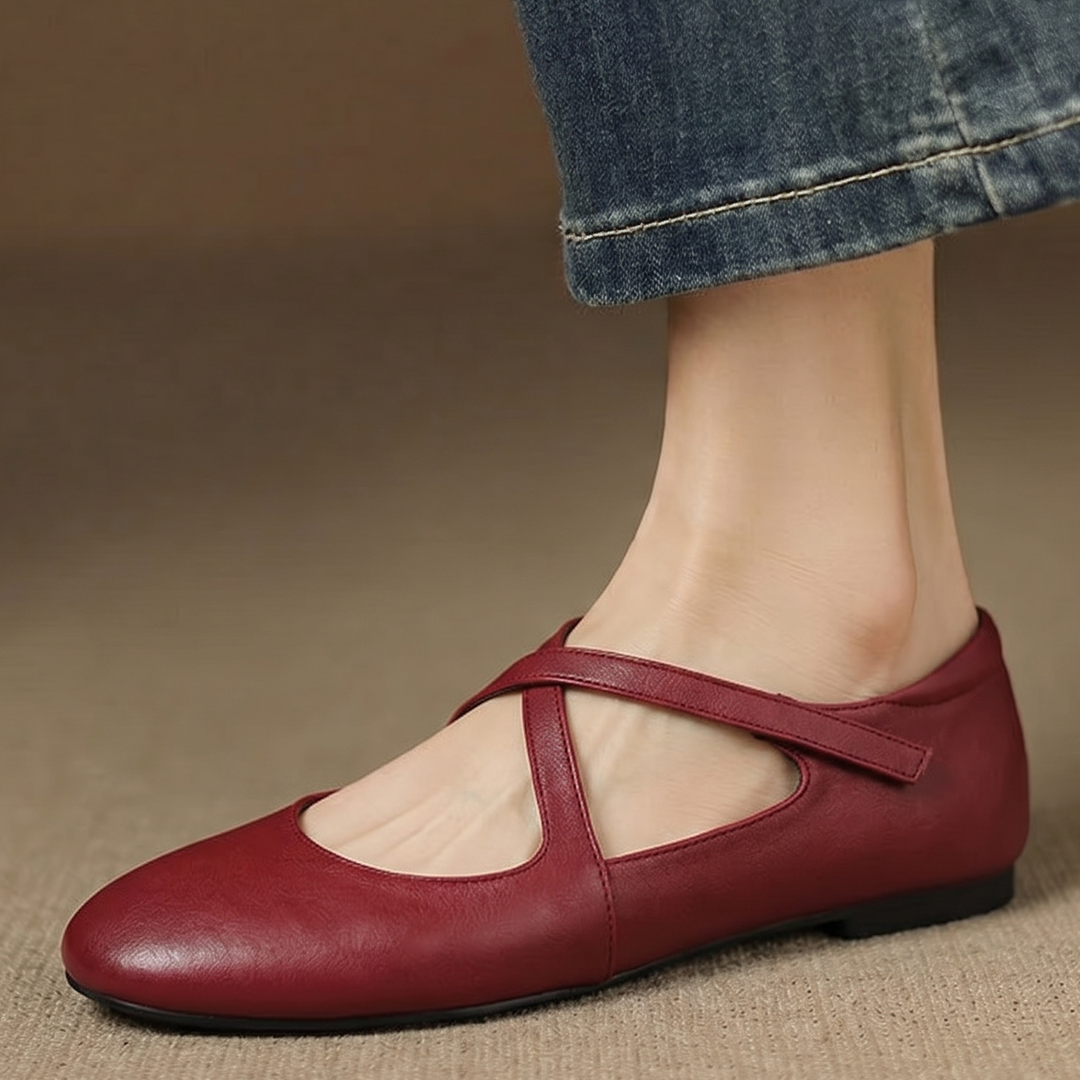Zeor | Echte Leren Ballerina's