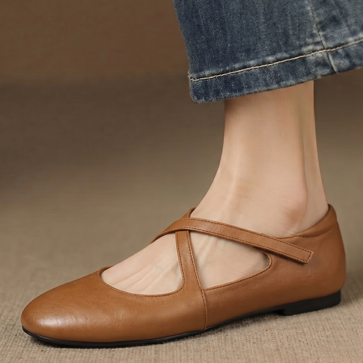 Zeor | Echte Leren Ballerina's