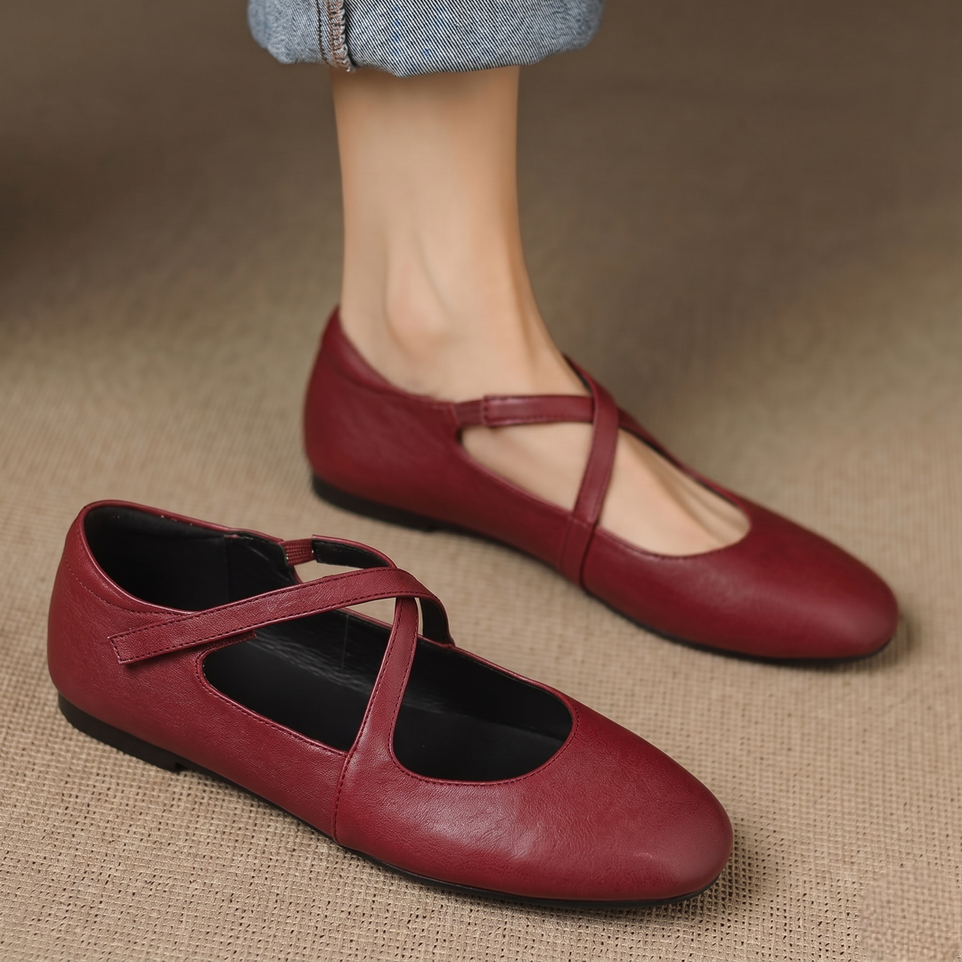 Zeor | Echte Leren Ballerina's