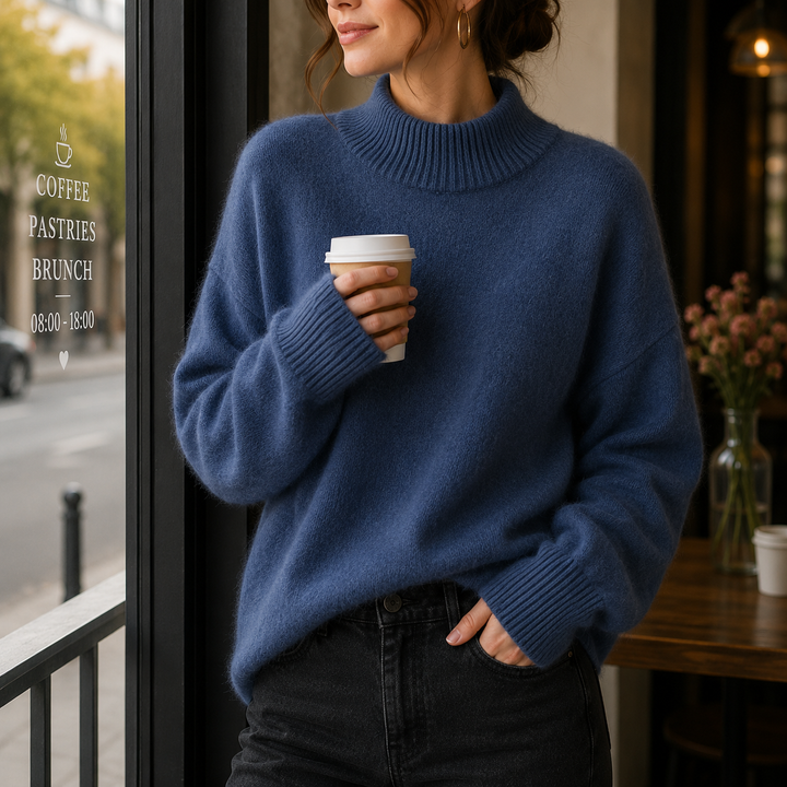 Juniper | Oversized Dames Turtleneck Trui