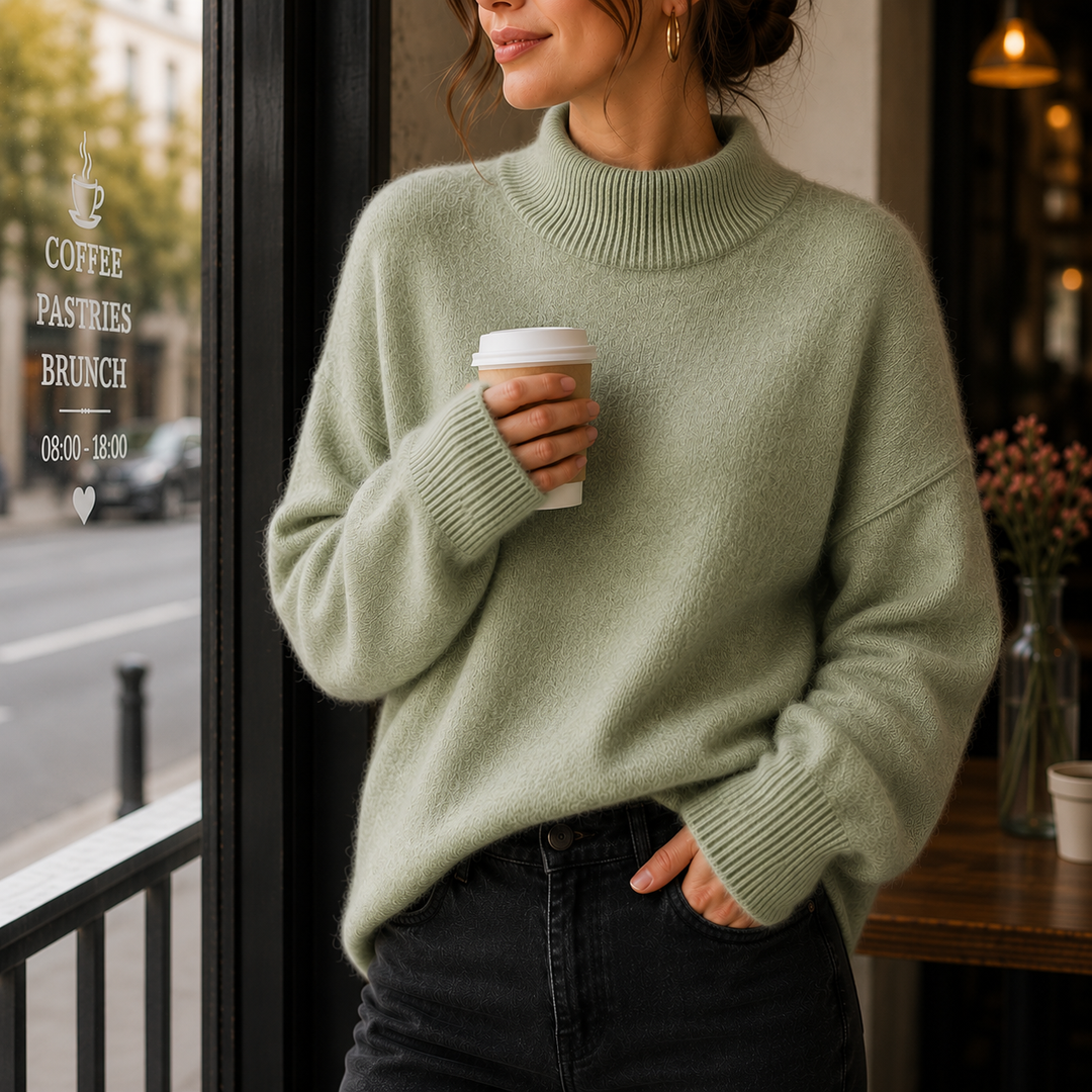 Juniper | Oversized Dames Turtleneck Trui