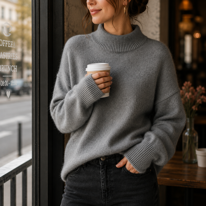 Juniper | Oversized Dames Turtleneck Trui
