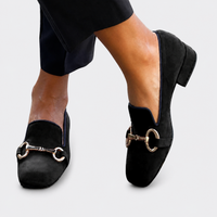 Louna | Loafers met siergesp