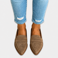 Nadia | Loafers met matte finish