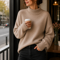 Juniper | Oversized Dames Turtleneck Trui