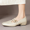 Marisol | Brogue Dubbelriem Mary Jane Pump
