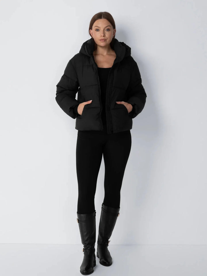 WarmCore™ Classic Short Detachable Hooded Puffer Jacket