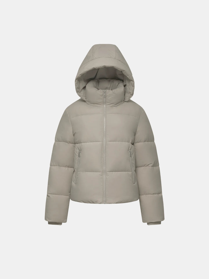 WarmCore™ Classic Short Detachable Hooded Puffer Jacket