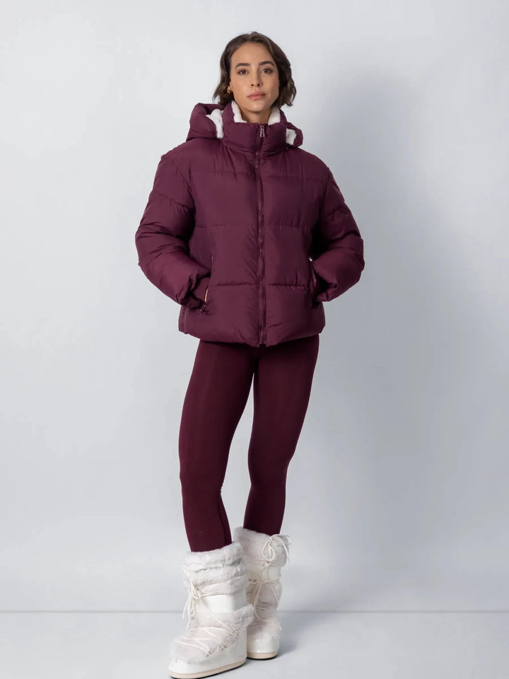 WarmCore™ Classic Short Detachable Hooded Puffer Jacket