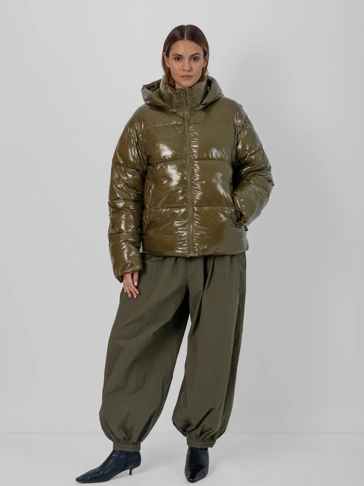 WarmCore™ Classic Short Detachable Hooded Puffer Jacket
