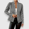 Loretta | Gestructureerde cardigan met knoopsluiting