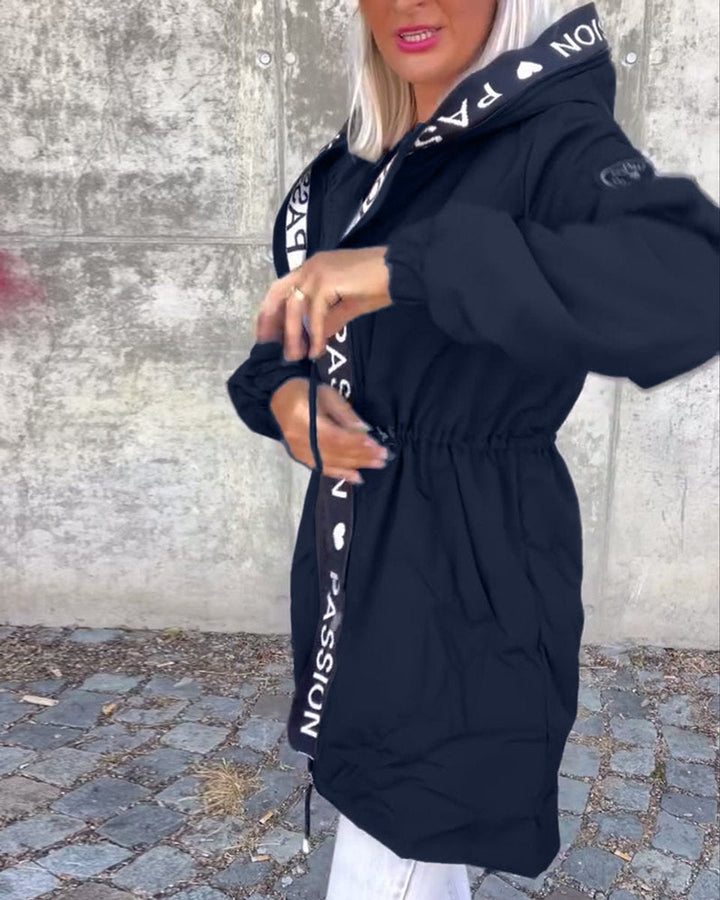 Corinne | Gewatteerde Midi Parka met Capuchon