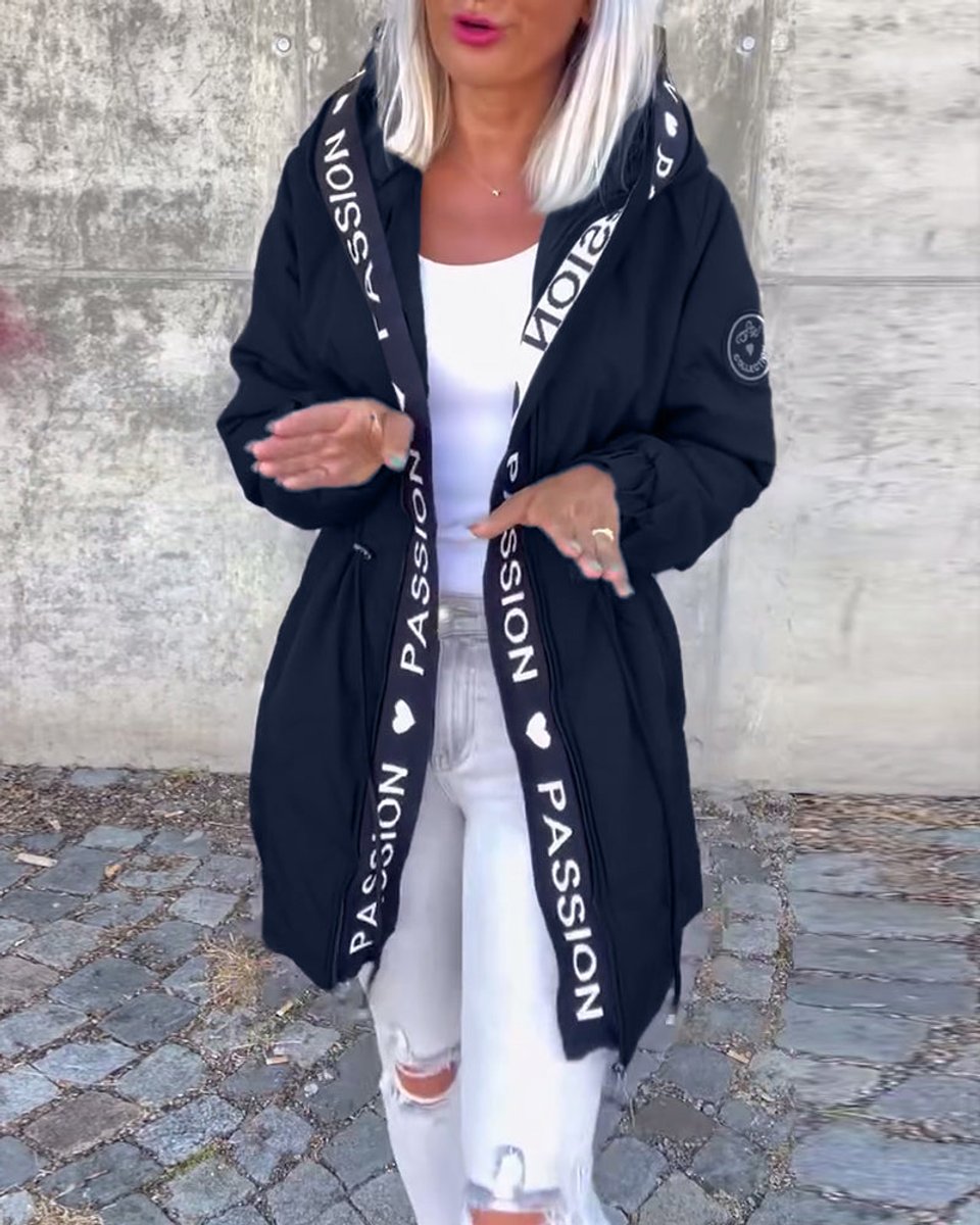 Corinne | Gewatteerde Midi Parka met Capuchon