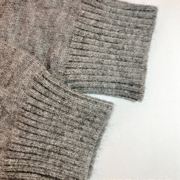 Rosabel | Gevoerde gebreide cardigan met open voorpand