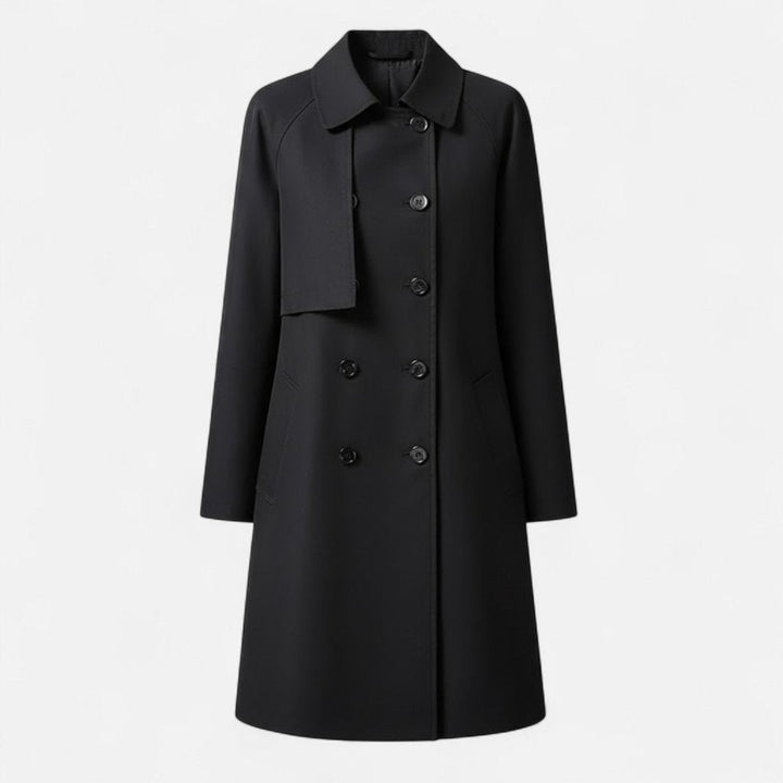 Margery | Getailleerde mid-lengte jas