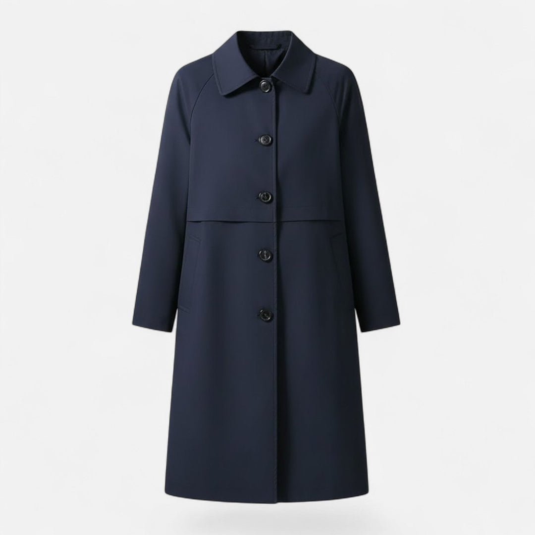 Margery | Getailleerde mid-lengte jas