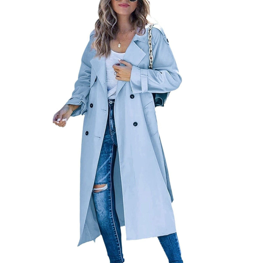 Juliet | Trenchcoat met ceintuur en dubbele knopenrij