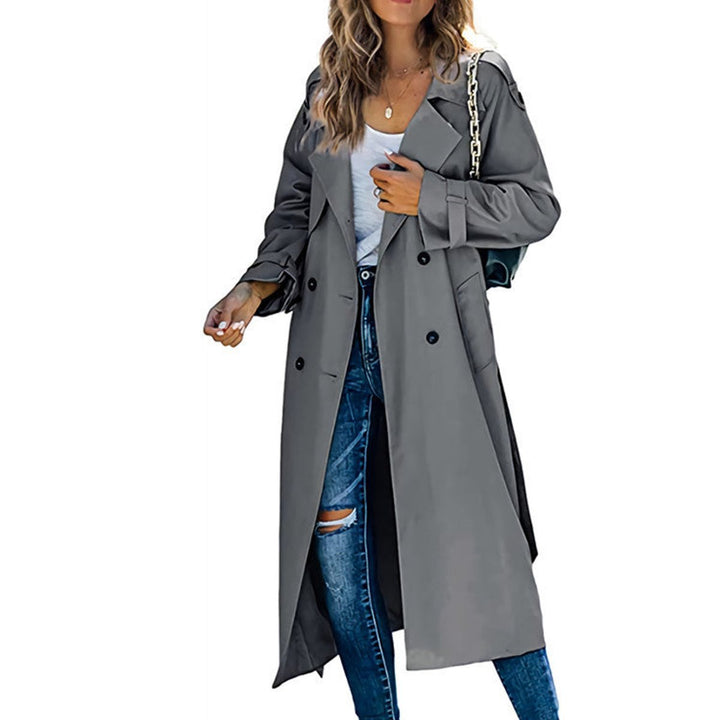 Juliet | Trenchcoat met ceintuur en dubbele knopenrij