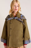 Lorna | Oversized jas met zakken en dubbele knopenrij