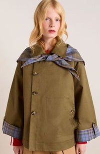 Lorna | Oversized jas met zakken en dubbele knopenrij