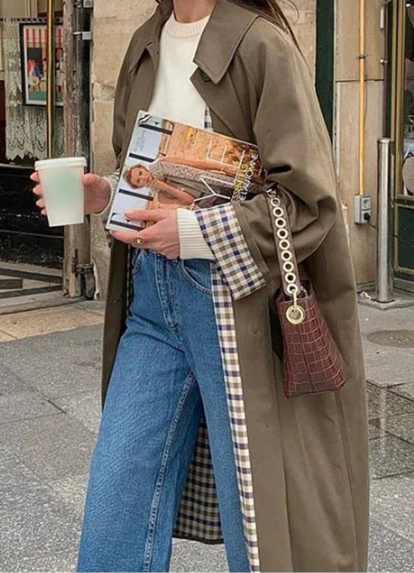 Lucia | Verfijnde oversized lange trenchcoat